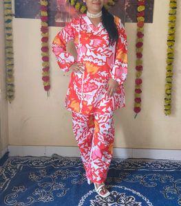 Multiple Cotton Blend Co Ords Set