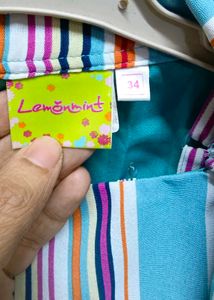 Striped Blazer Dress