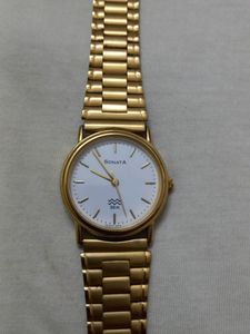 SONATA GOLD GENTLY USED TOP CONDITION WATCH
