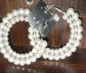 Beads Hoop Earrings