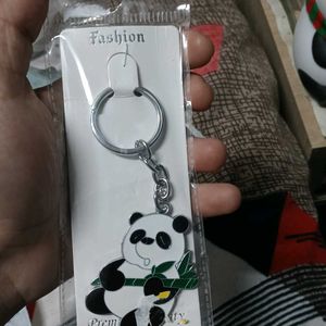 Panda Charm Keychain