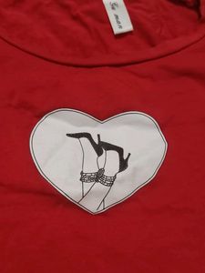 Red Graphic Tee