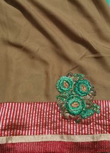 Embroidered Saree