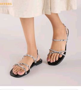 Strappy Black Sandals