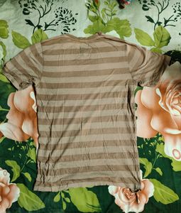 Chocolate Stripped T Shirt