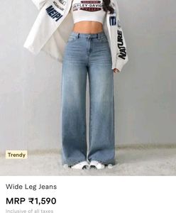 New Wide Leg Baggy Jeans From Savana