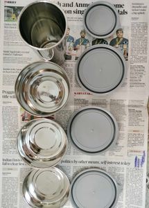 Milton Lunch Tiffin Box Set