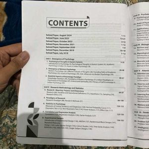 NTA UGC NET/JRF/SET Psychology