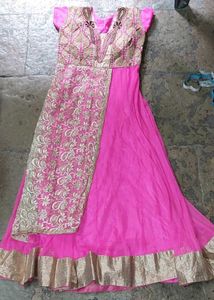 Net Ethnic Gown
