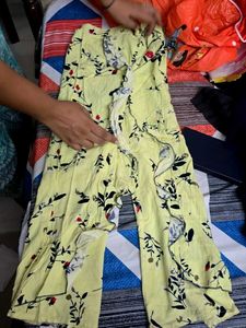 Floral Print Pants
