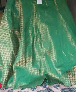 Green Ethnic Skirt