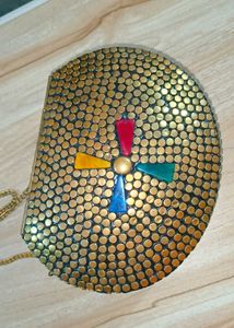 Multicolore Stone Clutch Sling-bag