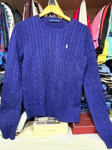Ralph Lauren Old Money Cable Knit Sweater