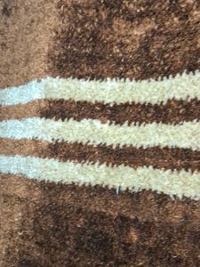 Brown Striped Rug