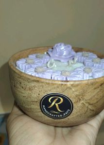 Floral Candle Set Of 2