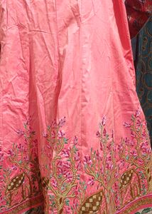 Banarsi Silk Heavy Embroidered lehnga With Choli