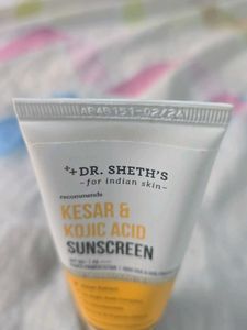 Dr. Sheth's Kesar Kojic Acid Sunscreen