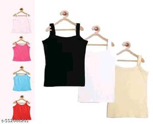 Girls Multicolored Cotton Innerwear Pack Of 4