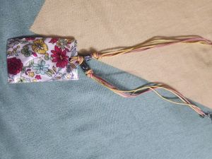 Floral Fabric Necklace