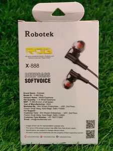 Robotek Rog X-888 Model Handsfree