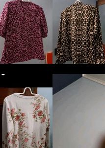 Set Of 3 Tops Brand Sassafras, Uptownie ,