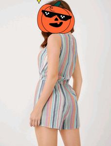Striped Jumpsuit
