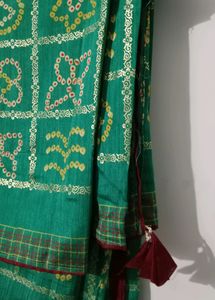 Beautiful Bandhani Saree