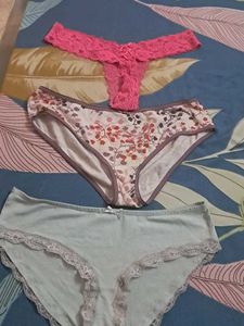 Combo  Of Nine Pure Cotton  Imported Fabric Panty