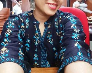 BLUE STRAIGHT KURTI 💙