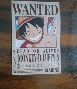 MONKEY•D•LUFFY wanted Poster