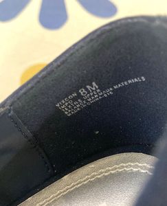 Chic Navy Blue IMPO Sandals with Elastic Strap