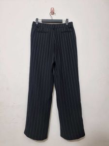 Striped Black Trousers