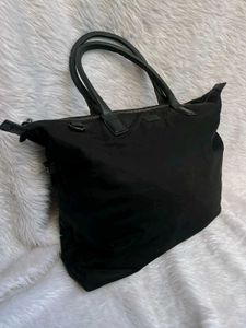 Oroton Black Big Tote Bag