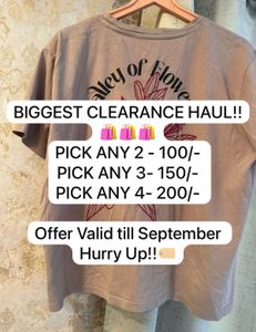 Zudio Oversized Tee, Bust- 36/38