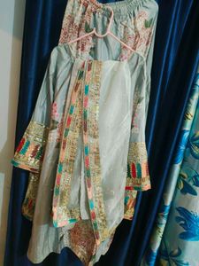 Floral Print Kurta n garara set