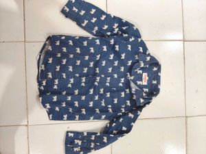 Dark Blue Shirt 3-4y Kids Boy No Return