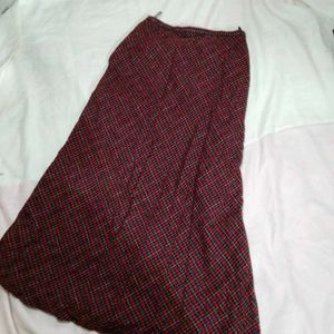Plaid Skirt