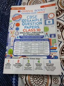 Oswal And Together With 10th Sample Paper 2023