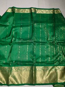 Pure Kanchipuram Silk Saree 💚