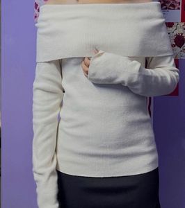 Off-the-Shoulder Knit Top