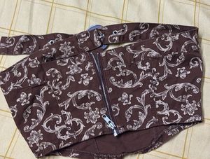Floral Print Corset Top