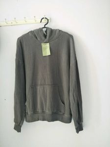 H&amp;M Washed Grey Hoodie