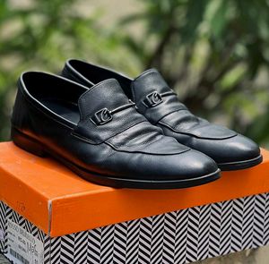 Cole And Hommey Black Formal Loafers