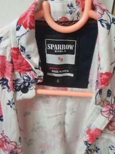 Nice White Full Shirt for kids