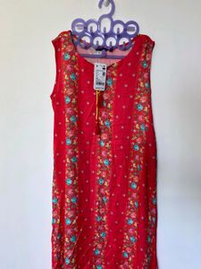 SRISHTIFloral Print A-Line Kurta