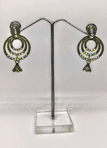 Circle Dangle Earrings