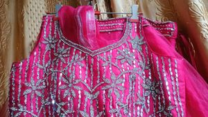 Pink Embellished Lehenga Choli