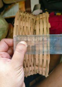Handwoven Bamboo Basket