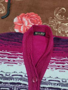 Stylish Striped Knit Cardigan