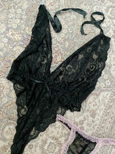 Imported Combo Of 2 Bodysuit+ Net Penty .
